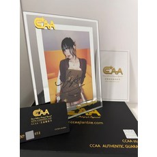 Lisa 簽名照 附證書 官網可查驗證卡 玻璃裱框, 2, 樣式