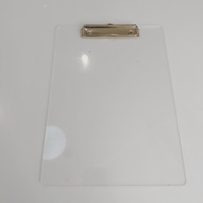 AURORA 透明A4壓克力版夾 顧客同意書寫字板, 1個, 寫字板