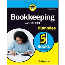 Bookkeeping All-in-One For Dummies 2nd Edition Paperback, English, 9781119592907