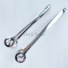 王樣 通用燒烤夾 304不銹鋼烤肉夾 大29cm 小24cm 食品夾, 1個
