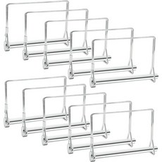 TiciKim 트레일러 커플러핀 스퀘어 히치핀 지름5 16인치 x 길이4인치 안전 핀 팜 왜건 견인 잔디 가든 PTO용 실버 10개, 견인 히치핀 트레일러 부품 리시버 10개 516인치 커