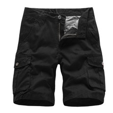 衣貳山 男款工裝短褲 多口袋 休閒 五分褲 傘兵風