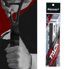 낫소 테니스그립 씬텍 오버그립 블랙 NSTTOG-01 테니스그립 베드민턴그립 테니스채그립, 1개, 본품