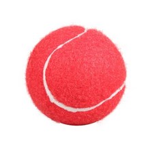 성인 청소년 훈련 테니스 공 맞춤형 컬러 테니스 블랙 핑크 고탄성 10 개, 2)Red 10pcs
