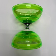 好空竹 五軸培鈴扯鈴 雙頭空竹, 綠色, 1個