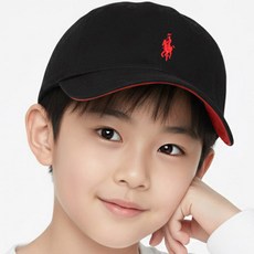 베이직엠 아동용(7~13세) 사계절 야구모자 볼캡 워싱 승마자수