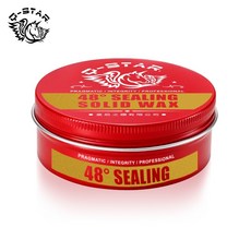 Q-STAR 48度封體固蠟 汽車棕梠蠟 鍍膜洗車用品, 1個, 精緻款200克金色或紅色隨機出貨