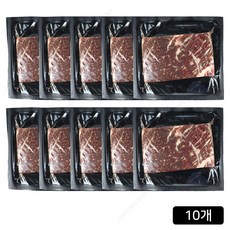 [홈쇼핑] 강병원 한우투뿔 NO.9스테이크, 130g, 10개