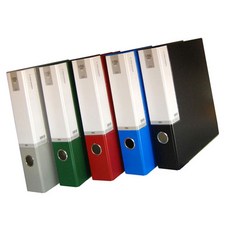 문서화일 합지 3공 D링 바인더 흑색 속지 문서 서류 A4 5cm 1P, 본상품