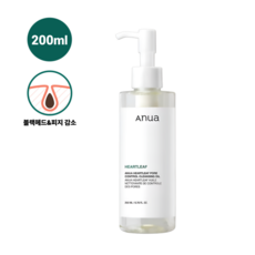 [피지순삭] 아누아 어성초 포어 컨트롤 클렌징 오일 200ml 민감피부 여드름성피부 블랙헤드 케어, 1개