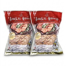 명일품 오리훈제 슬라이스 800g 2개