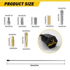 21 인치 자동차 안테나 SUV 픽업 FM/AM 신호 공중 증폭 마스트 채찍에 대 한 범용 블랙, 01 Black