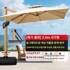 대형 사각 횡단보도 각도조절 발코니 캐노피 테라스, 7.대량구매특별할인 2.5m 2 업그레이드된 210kg