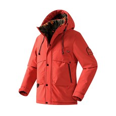 戶外情侶款沖鋒衣外套 防水防風登山夾克 男女雙層保暖棉服