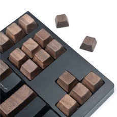 WALUNT WOOD KEYCAP 기계식 키보드 OEM 프로필 키캡 R4 R3 R2 R1 WASD 화살표 25U 스페이스 MX 스위치, R1 1 keys