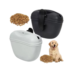 【限時下殺】 【開發票】Vila防水食品級矽膠寵物外出腰包 零食袋 矽膠小包 獎勵飼料包 大容量 訓練 外出零食 訓練餅, 1個, 腰包加腰帶,抹茶拿鐵, 抹茶拿鐵