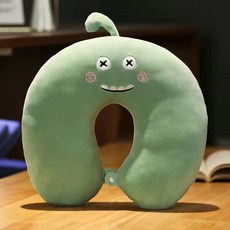 午睡枕 趴睡枕 兒童學生午休枕 抱枕靠枕頭 辦公室趴睡枕, 無圖案款 顔色隨機 ,40*36釐米