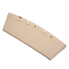 汽車座椅縫隙置物盒 扶手箱收納架, 櫻桃萌熊兔【夾縫盒】米色