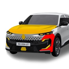 기아 EV5 실외 PPF필름 프론트 범퍼 사이드 커버, 1개, 유광 PPF_프론트 범퍼 사이드 4P