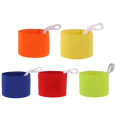 스포츠 무지 완장 피아식별띠 축구완장 암밴드 PP-10160, 레드(10160-1)