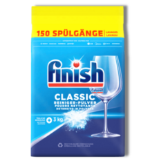 finish洗碗粉3公斤 - 食洗機時光，經典配方，強力去污，適用各品牌洗碗機, 3kg, 1個