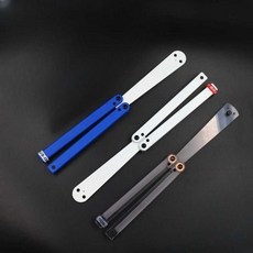 스퀴디발리송 트레이닝 나이프 버터플라이 연습용 접이식 회전, 1개, 단품