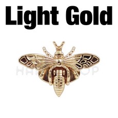 1P 금속 꿀벌 모양 회전 잠금 레트로 패션 가방 걸쇠 하드웨어 LeatherCraft 핸드백 지갑 DIY 액세서리