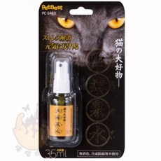 PET BEST 貓薄荷蟲癭果噴霧，天然舒壓潔牙，激發玩樂天性，安全無毒守護愛貓健康, 1個, 35ml, 蟲癭果噴霧