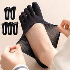 무드엘 여자 발가락덧신 5켤레 세트 여성 발가락양말
