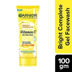 Garnier Skin Naturals Bright Complete Vitamin C Face Wash - Brighter Glowing Skin - 2 Pack, 2개