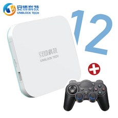 UNBLOCK TECH 安博盒子 UBOX 追劇神器，享受豐富影音資源，操作簡單易上手, 1個, 安博+送遊戲搖桿