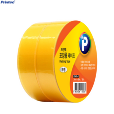 [프린텍] 포장용 테이프 투명 P2420-2 24mmx20m