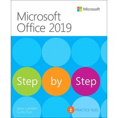 (영문도서)Microsoft Office 2019 Step by Step Paperback, Microsoft Press, English, 9781509307685