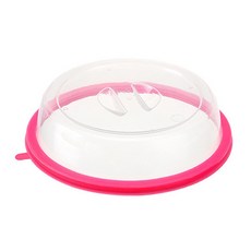 芙詩雅烘焙坊 食品級矽膠 真空吸盤 可疊加 保鮮蓋, 紅色, 1個