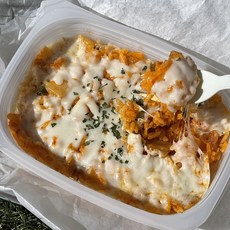 푸디오 냉동 치즈김치볶음밥 전자레인지 간편조리, 2개, 270g