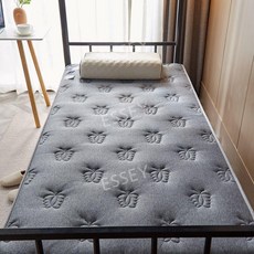 1인 매트릭스 라텍스 메모리폼 침대 매트, 120 x 180, 라텍스 매트리스-나비 그레이 6cm