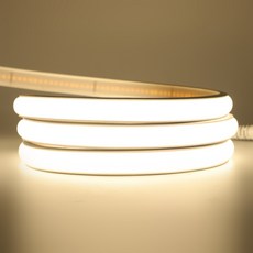 LED전구 방수 COB LED 스트립 조명 유연한 LED 네온 조명 고밀도 선형 COB 0.5-20m 320LED 12V 24V, 01 Natural white_10 24V 1m
