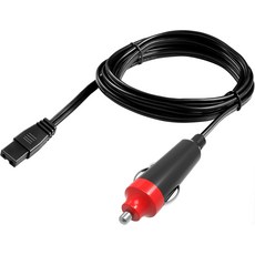 12V 자동차 쿨러 플러그 전원 케이블 미니 냉장고 쿨 교체 연장 2핀 리드 와이어, 1개