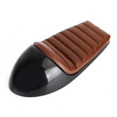 通用款 Cafe Racer 復古改裝咖啡色座墊, 1個