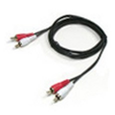 MN RCA 2선 케이블 2RCA M/M 1.5M 스테레오케이블