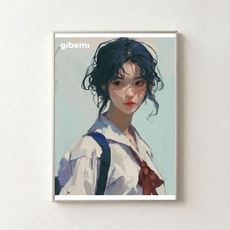 gibemi 동양풍 인테리어 감성 소품 포스터 gb-6, 프레임 없음