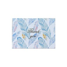 감사 미니메세지카드 봉투 세트, 08, 30개