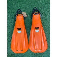 AQUA LUNG STORM MAX 橘色 潛水/浮潛 蛙鞋 M/L 尺寸, 套鞋為27-30cm腳底有菜瓜布套鞋