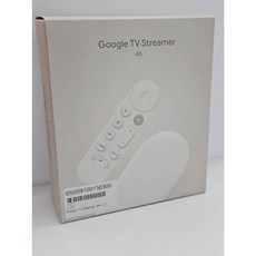Google TV Streamer (4K) 陶瓷米 32GB 聲控智慧電視盒, 1個