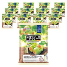 蒟蒻畑 蒟蒻畑 梅子口味 10入, 12個, 250g