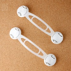 채진스토어 2P 다용도 안전락밴드 대 문고리잠금장치, 본상품선택