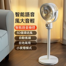 靜音風扇 USB桌上 雙葉靜音風扇 隨身風扇小電扇 迷你電風扇 桌扇 電風扇 夾式電風扇 小風扇 靜音風扇 數顯風扇, Ai智能風扇落地款