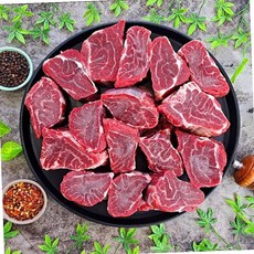 VGD 미국산 소고기 아롱 사태 국거리 수육용 통 1kg, 1개