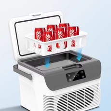 차량용냉장고대용량 차박 휴대용 냉온장고 아이스트립 차냉장고 캠핑 이동식 캐리어식 냉동고