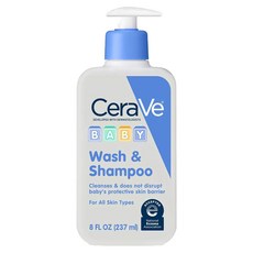 CeraVe 適樂膚 Baby溫和洗髮沐浴露, 1個, 237ml